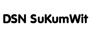 DSN SuKumWit Font Image