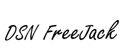 DSN FreeJack Font Image