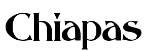 Chiapas Font Image