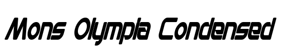 Mons Olympia Condensed