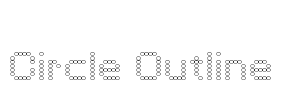 Circle Outline Font Image