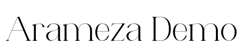 Arameza Demo Font Image