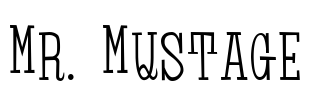 Mr. Mustage