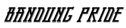 Bandung Pride Font Image