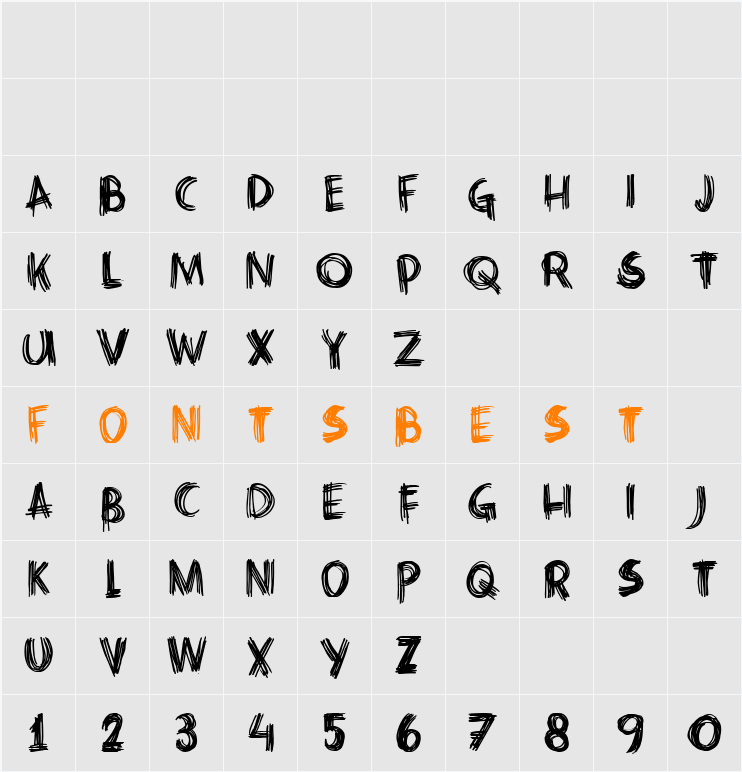 DK Criss Cross Character Map