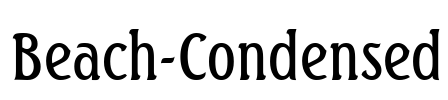 Beach-Condensed