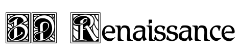 BD Renaissance Font Image