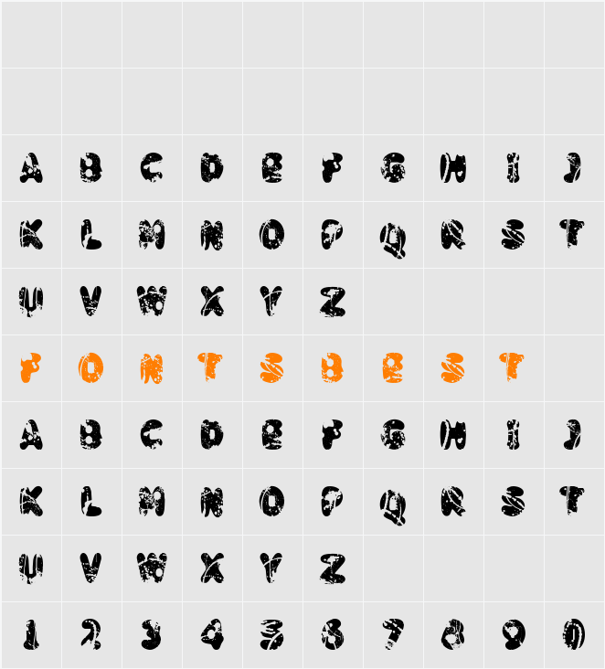 Bad Paintjob Character Map