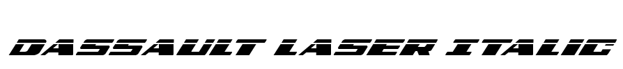 Dassault Laser Italic
