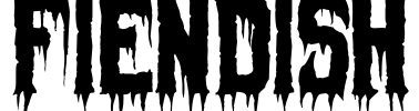 Fiendish Font Image
