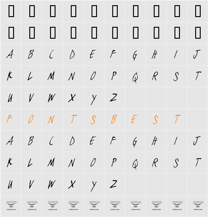 black jacket boys Thin Character Map