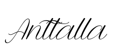 Anttalla Font Image