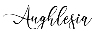 Aughlesia Font Image