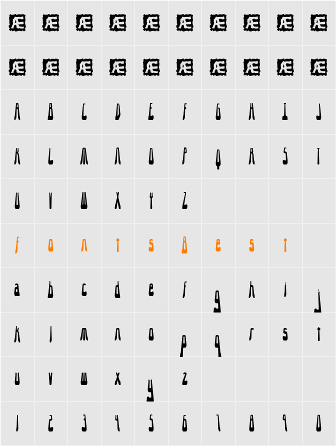 10.15 Saturday Night [R] (BRK) Character Map