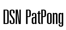 DSN PatPong Font Image