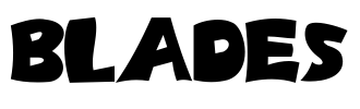BLADES Font Image