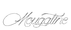 Mougatine Font Image
