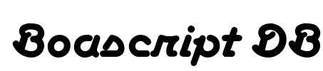 Boascript DB