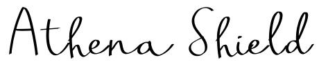 Athena Shield Font Image
