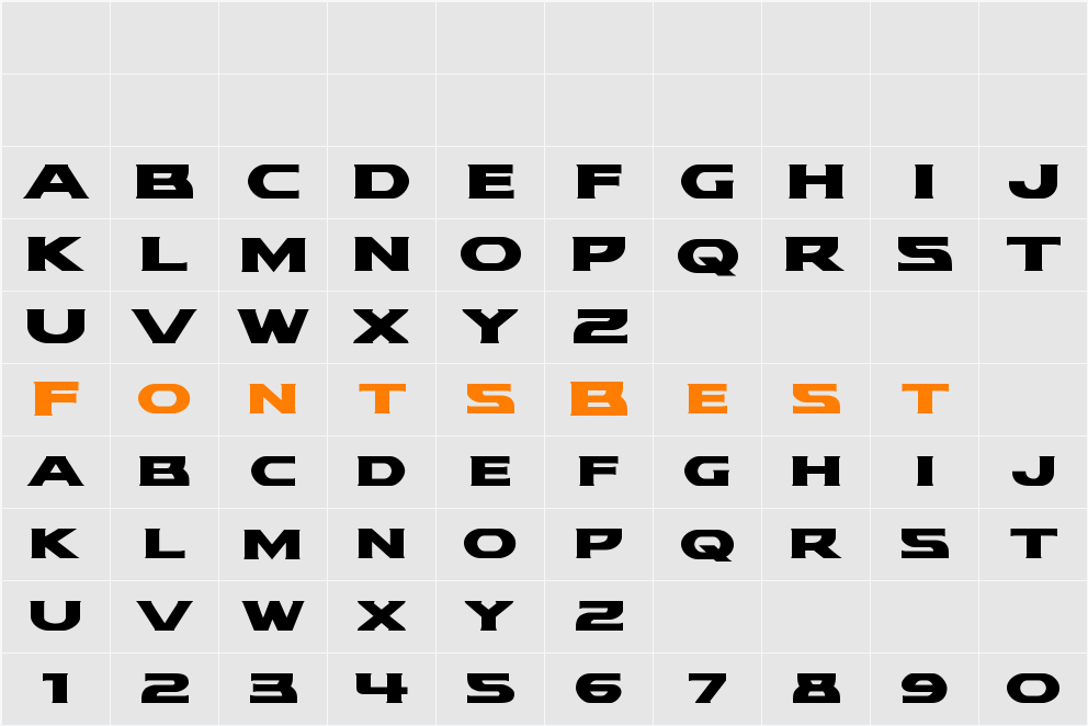 Modi Thorson Expanded Character Map