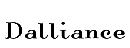 Dalliance Font Image