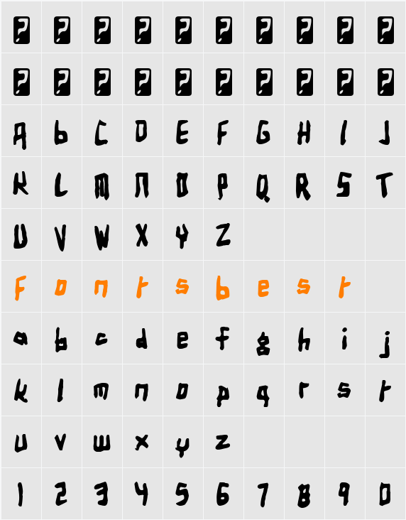 Birdland Aeroplane Character Map
