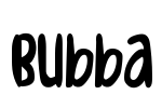 Bubba Font Image