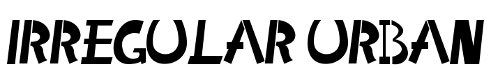Irregular Urban