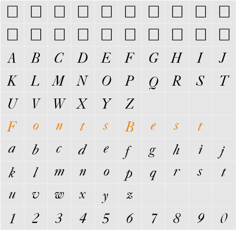 Casablanca Character Map