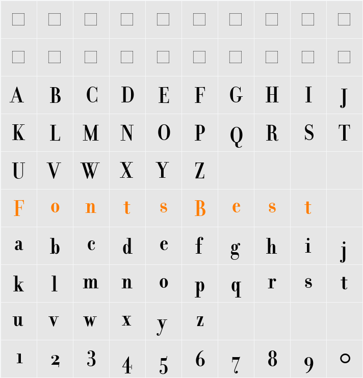 FilosofiaGrand Character Map