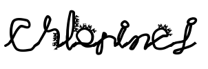 Chlorinej Font Image
