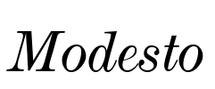 Modesto Font Image