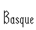 Basque Font Image