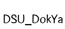 DSU_DokYa Font Image