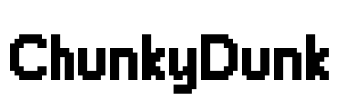 ChunkyDunk Font Image