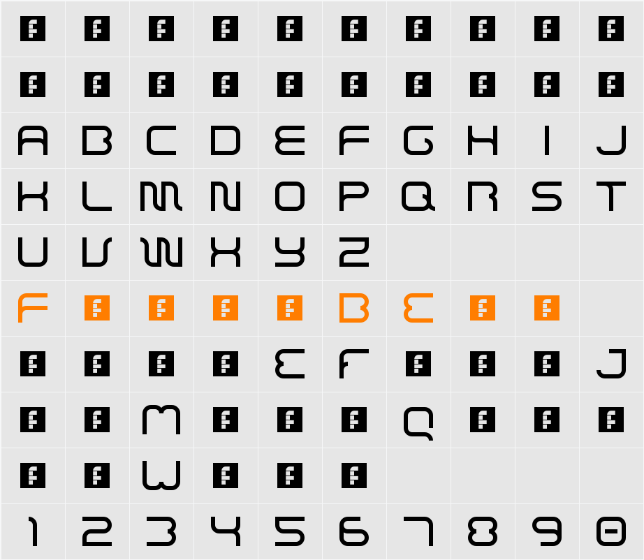 Bajaj Sans Character Map