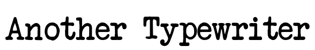 Another Typewriter