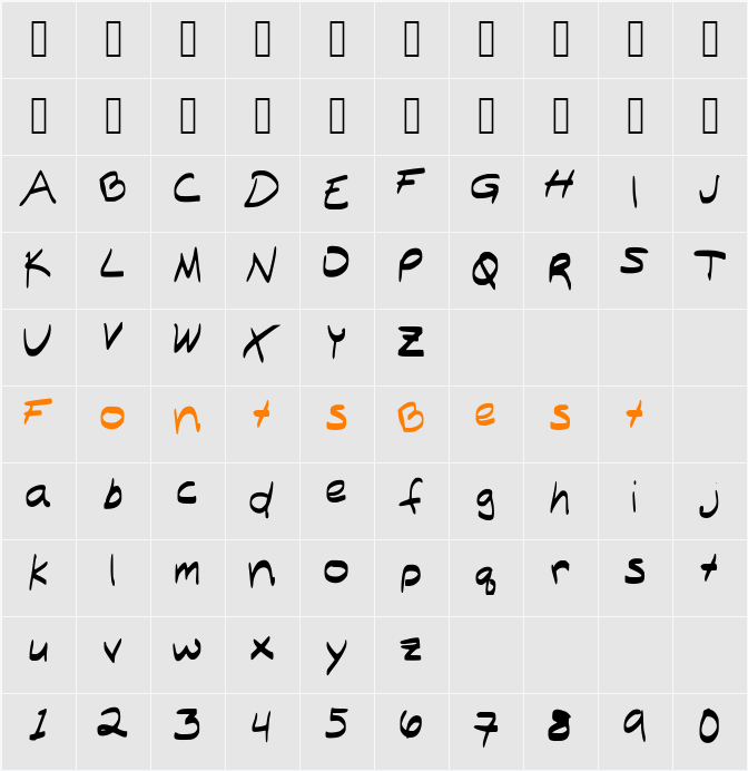Billy_Milly Character Map