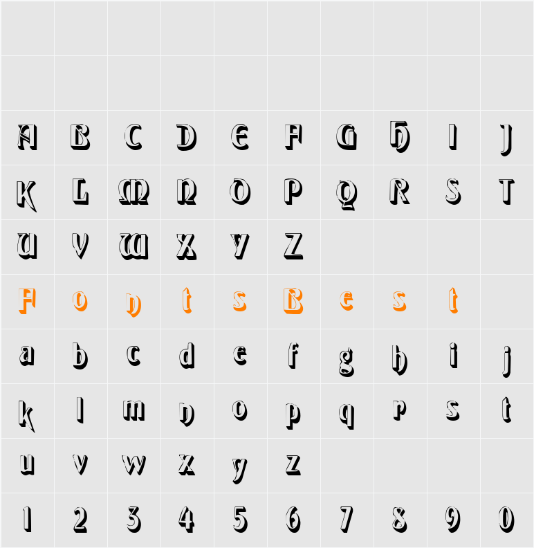 CSReflections Character Map