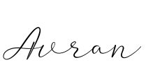 Avran Font Image
