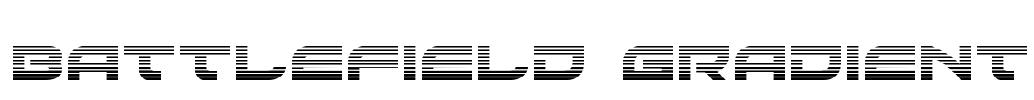 Battlefield Gradient Font Image