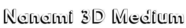 Nanami 3D Medium