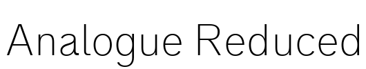 Analogue Reduced