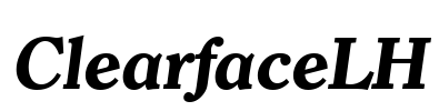 ClearfaceLH