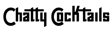 Chatty Cocktails Font Image