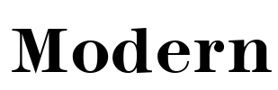 Modern