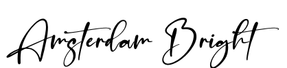 Amsterdam Bright Font Image