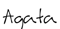 Agata Font Image