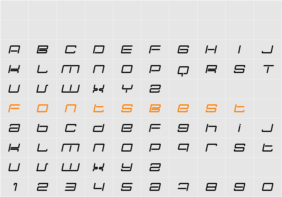 Nec plus ultra Character Map