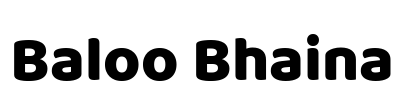 Baloo Bhaina Font Image
